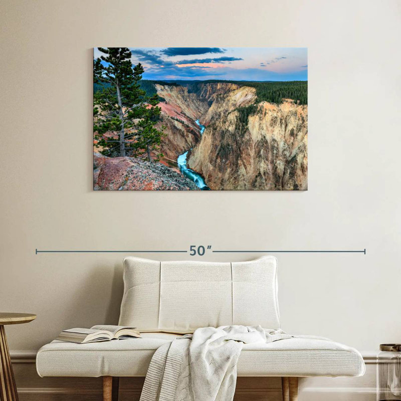 Alvord Yellowstone Grand Canyon, H 26 po x l 39 po
