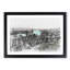 Hong Kong Skyline in Abstract - Picture Frame Graphic Art Print-55763702-55763703