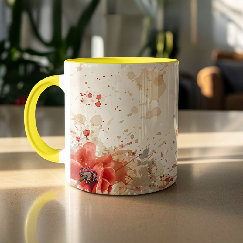 Mug, Yellow