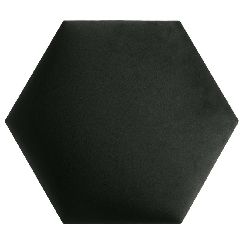 30 cm x 30 cm Vertäfelung Riviera, Dark Gray/Hexagon