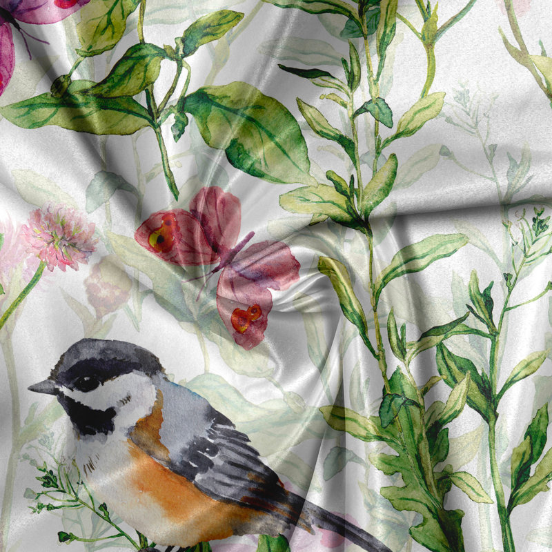 Semi Sheer Curtain Pair