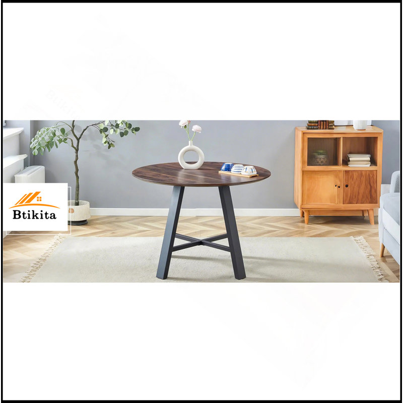Coffee Table With 4 Legs, Brown