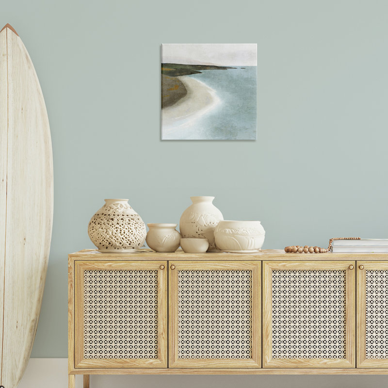 «Simple Serene Coastline» par Suzanne Nicoll, H 24 po x l 24 po