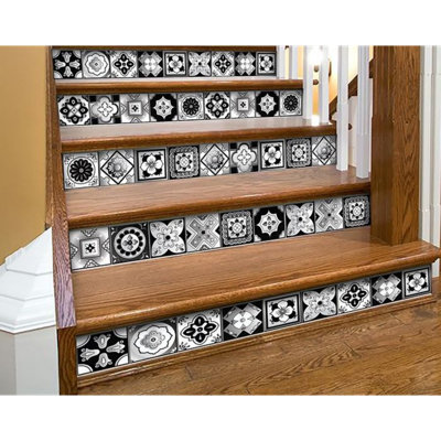 4 in. W x 4 in. L Fireplace Surround and Shower Peel and Stick Mosaic Tile