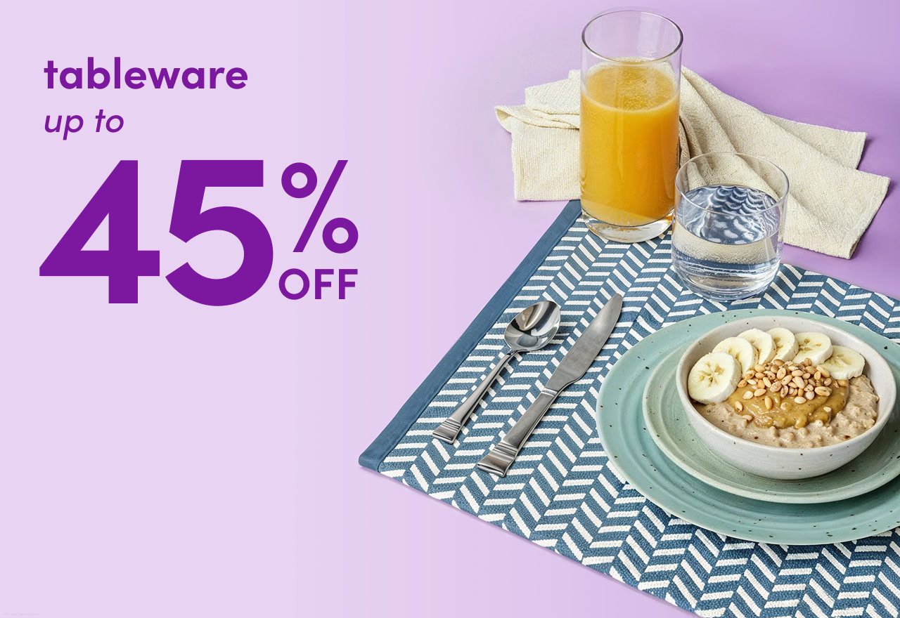 tableware clearance