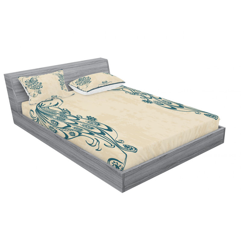 Microfiber Sheet Set, Full Sheet Set with Fitted Sheet