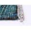 Tapis turquoise à transition de couleur 6 pi 4 po x 9 pi 0 po