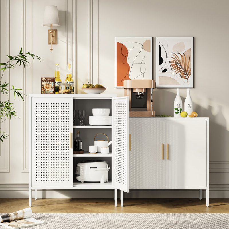 Classeur en acier de couleur blanche, 2 tablettes réglables pour la maison et le bureau, verrouillable, verrou de haute qualité, résistance, hauteur de 30,87 po, largeur de 15,81 po, profondeur, fixation murale, assemblage facile avec visuel