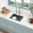 23 " L Undermount Single Bowl Stainless Steel Kitchen Sink