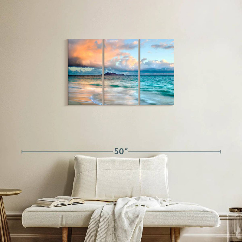 Plage Gillard Lanikai près de Honululu, H 20 po x l 33 po