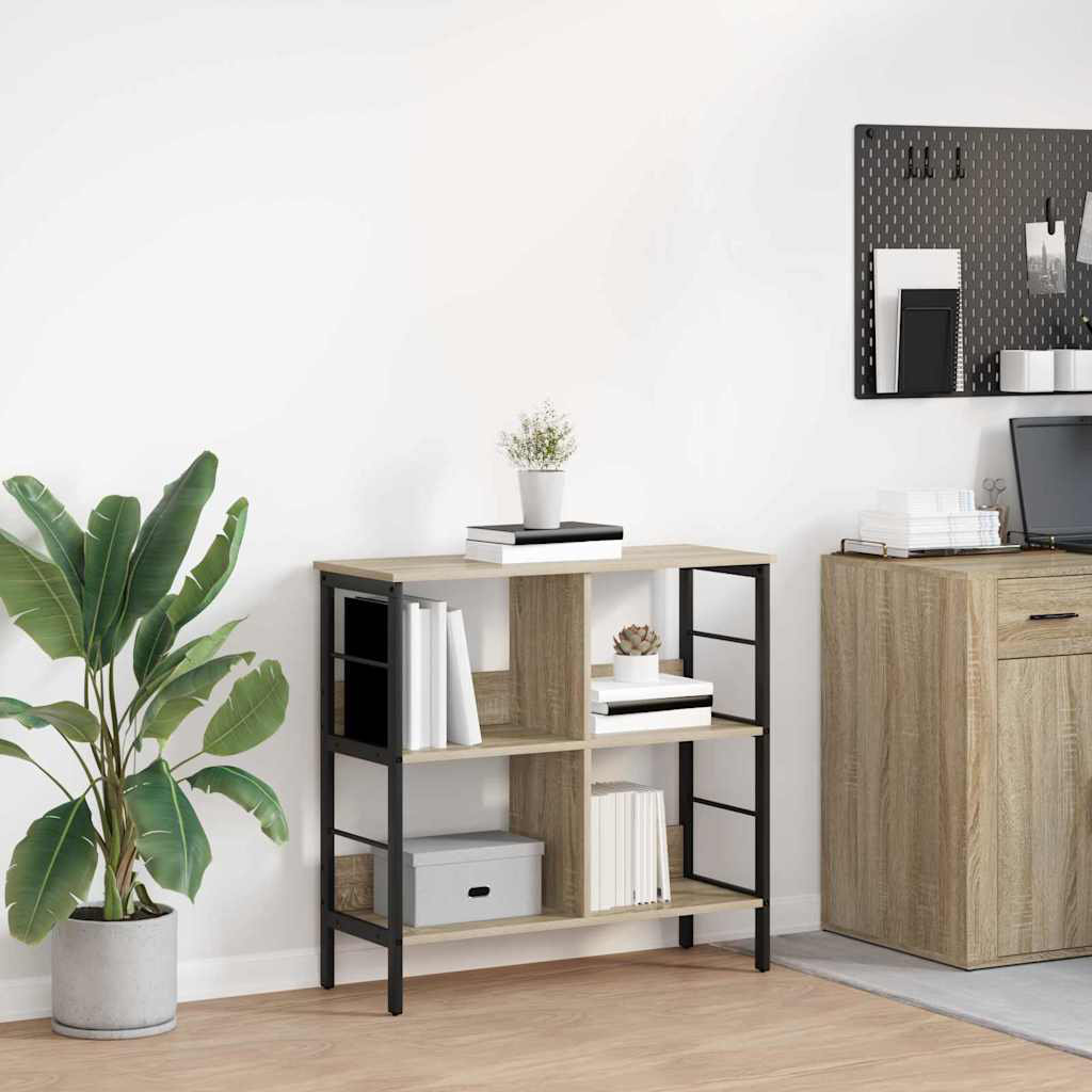 82cm W Steel Etagere Bookcase