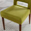 Chaise d'appoint en velours non fini-744532458