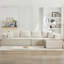 Canapé modulaire en L 106 po 106L3-1258601900