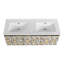 Meuble-lavabo flottant mural Abdiel