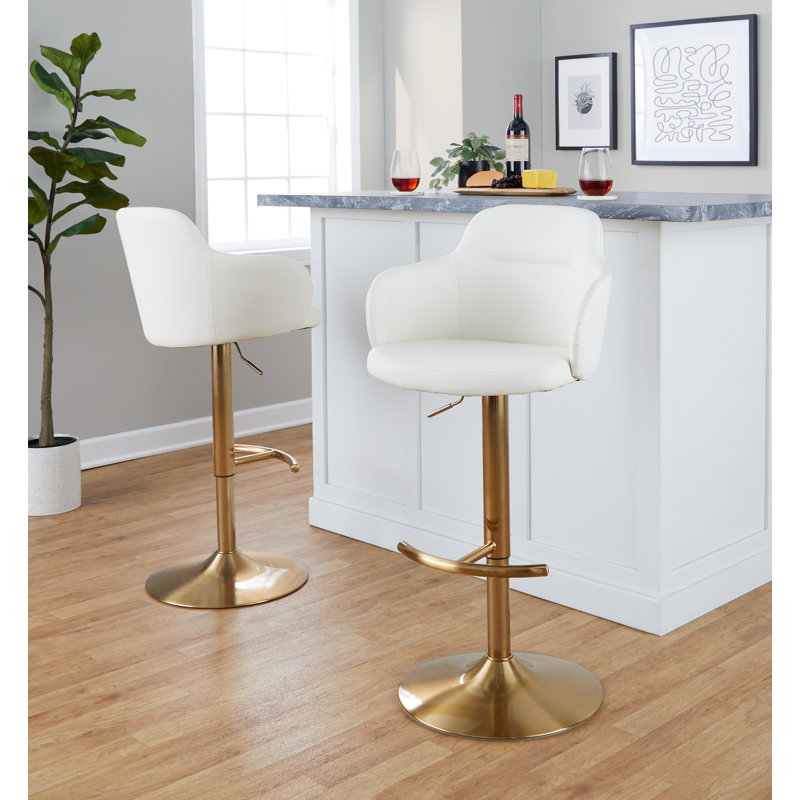 Tabouret Boyne, Or, Gris
