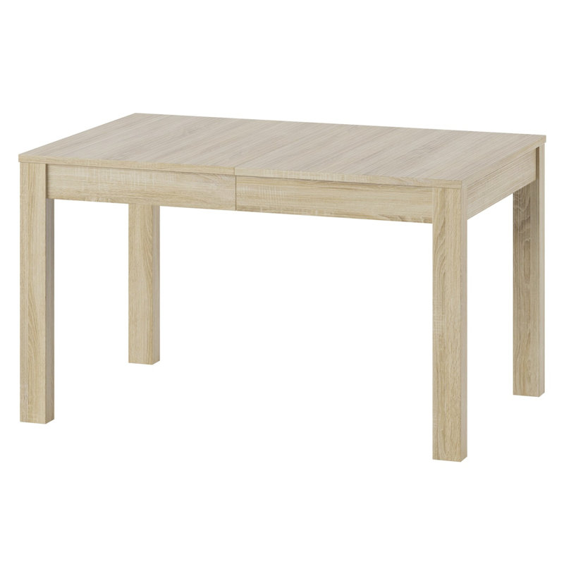 Nahomy Rectangular 130-280cm L x 85cm W, Sonoma Oak