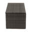 Coffre de terrasse en osier brun Jackson