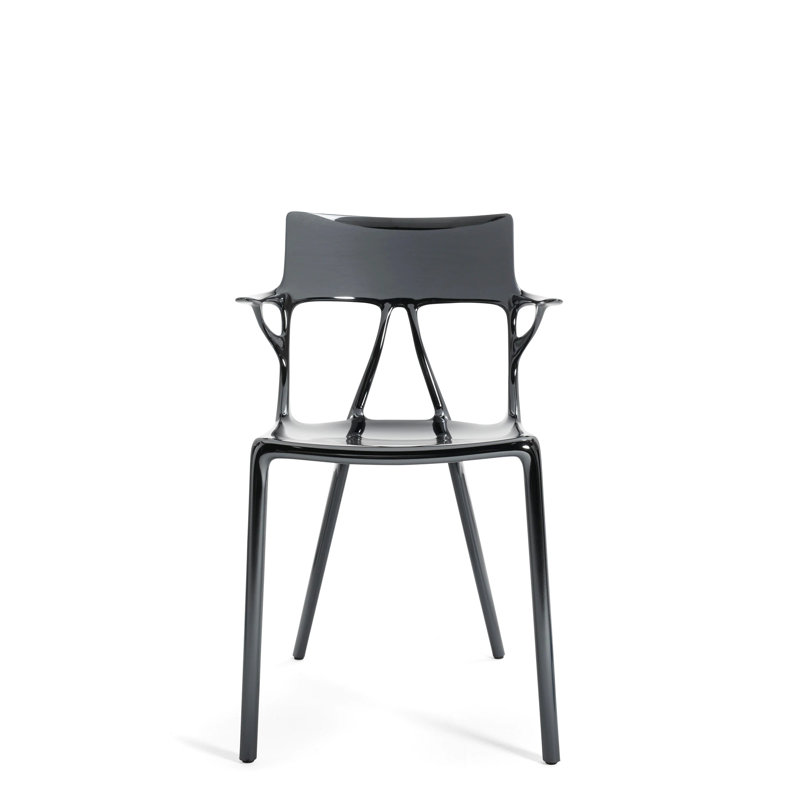 A.I. Fauteuil en métal, Titane