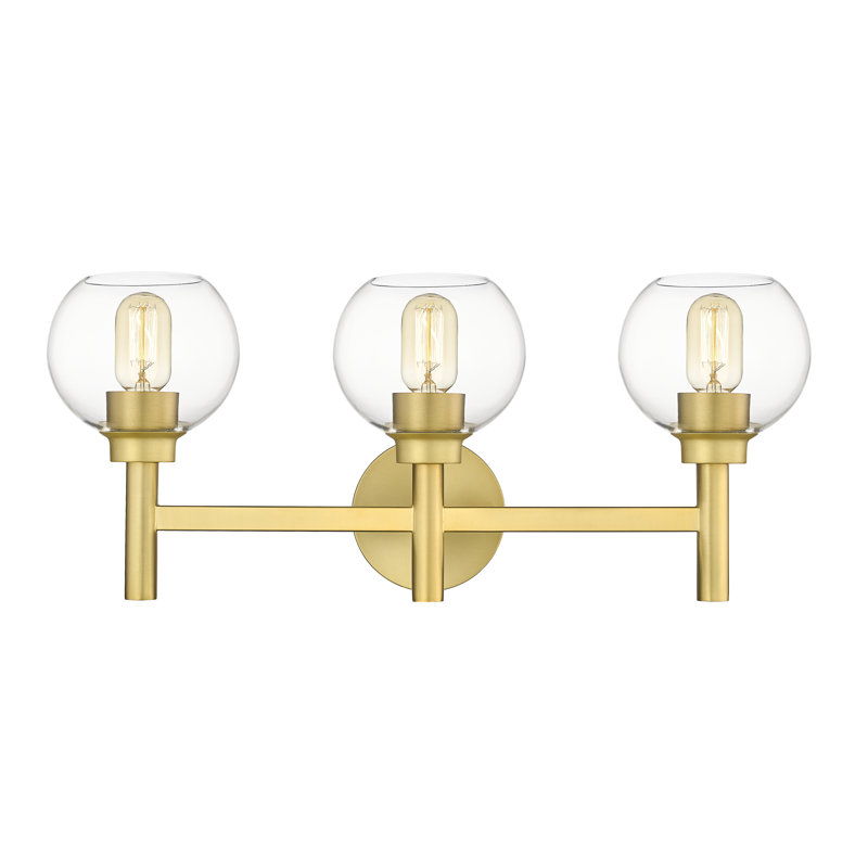 Jojean 3 - Light Dimmable Vanity Light, Brushed Gold
