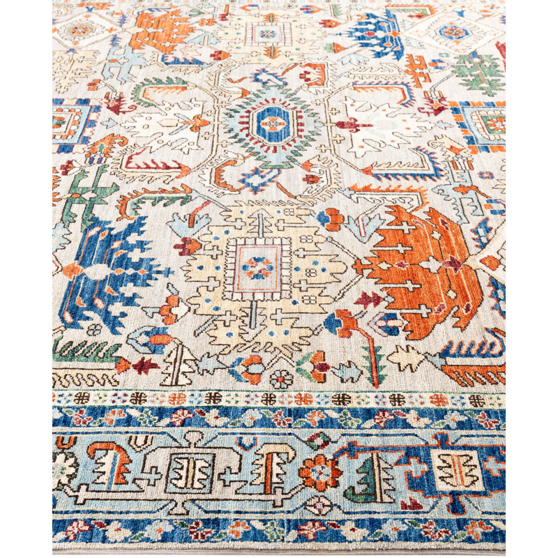 Serapi One-of-a-Kind 7' 11" X 9' 9" Hand Knotted Area Rug