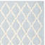 Square 183 cm x 183 cm Geometric Wool Hand Woven Area Rug