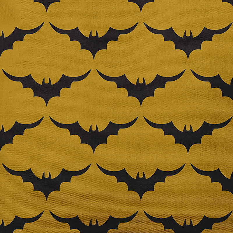 Reversible Throw Pillow, 16" x 16", Yellow