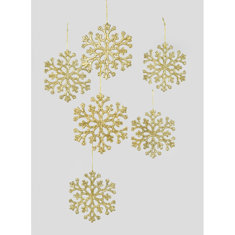 The Holiday Aisle Snowflake Christmas Ornaments
