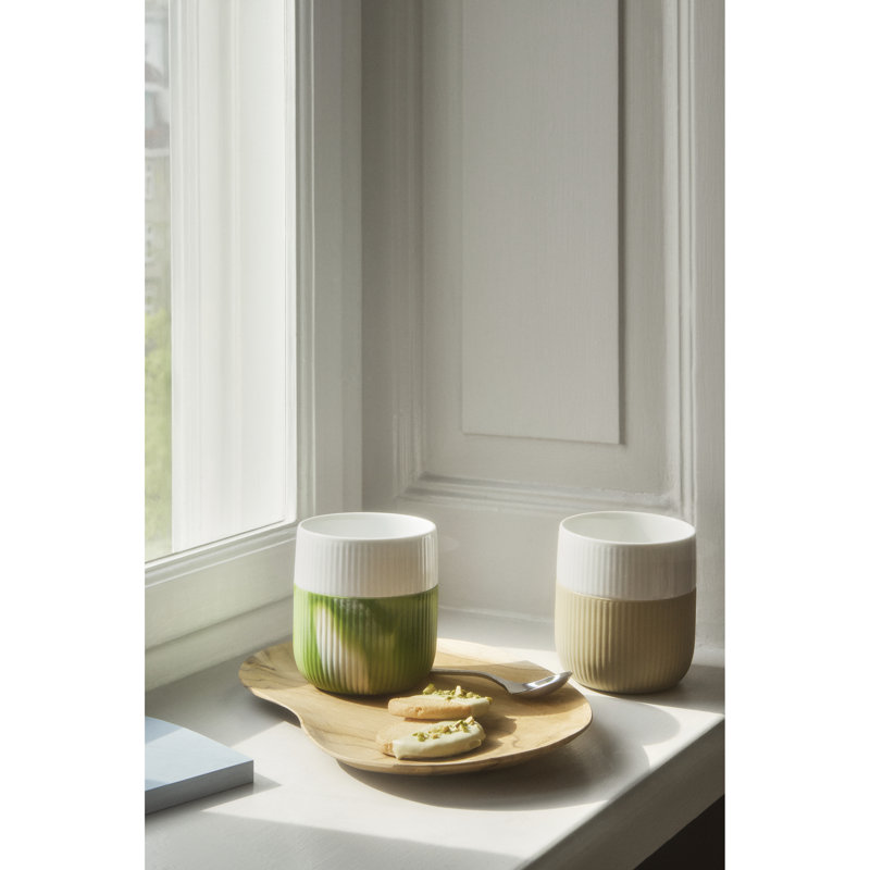 Royal Copenhagen Contrast Coffee Mug, Grass Green