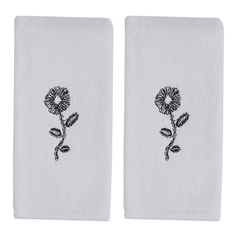 Mahira 2 - Piece Terrycloth Hand Towel Guest Room Case Pack