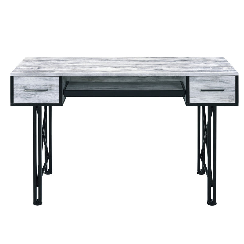 Bureau d'ordinateur Settea, Blanc