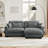 L-Shaped Modular Sofa
