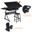 Rectangle Height Adjustable 158.5cm L Training Table-947495598