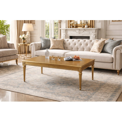 Infinity Solid Wood Coffee Table