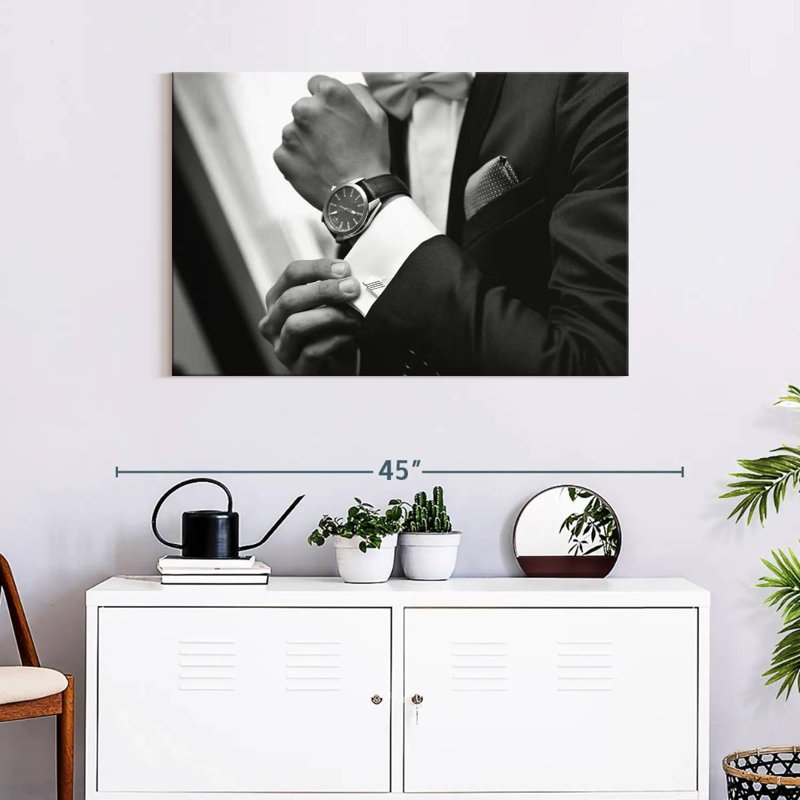 Men's Fashion And Accessory, 24" H x 36" W