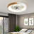 15'' Ceiling Fan with LED Lights