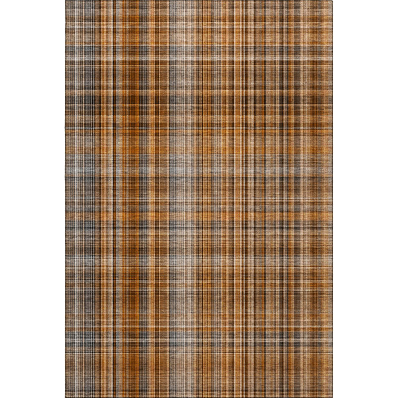 Tapis terre cuite lavable à la machine de qualité supérieure AMF541, Rectangle 10 pi x 14 pi