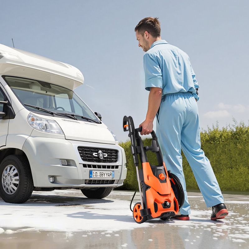 Electric Pressure Washer Max 4200 PSI 2.8 GPM with Nozzles & Foam Cannon