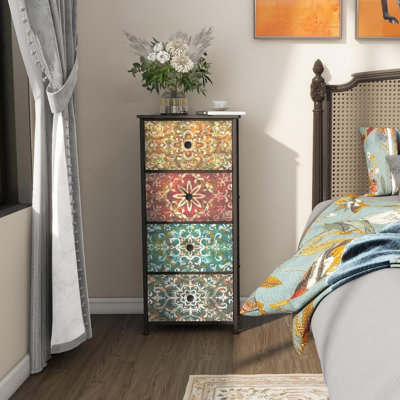 42cm W Manufactured Wood Bedside Table