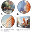 Abstract Towers Skyward Symphony - Cityscapes Wall Decor-126031317-126031318
