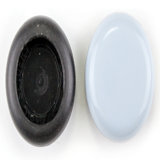 Magic Sliders 2.38 in. Adhesive Polymer Sliding Discs in Gray 4 Pack