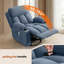 Fauteuil inclinable surdimensionné avec chaleur et massage-2026175029