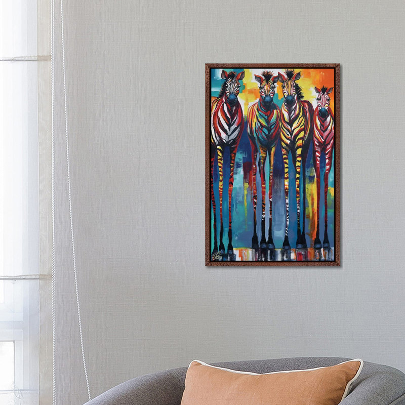 Majestueuse Starr by DionJa'y - Gallery-Wrapped Canvas Giclée on Canvas, 66.04 cm H x 45.72 cm W, Classic Wood Floater Frame