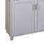 Îlot de cuisine roulant avec rangement, chariot de cuisine avec plateau en bois d'hévéa-1530149032