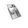 Italia Kitchen Series 7" Deep Stainless Steel Rectangular Bar/Prep Sink