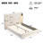 Upholstered Bed Frame with Reading Lamp and USB port-524668674