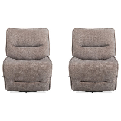 Behar 31" Upholstered Manual Wide Armless Recliner