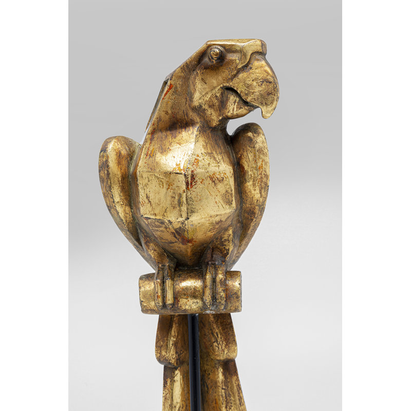 Deco Object Mirrored Parrot
