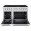 Zline 48 In. 6.7 Cu. Ft. 8 Burner Double Oven Gas Range In Stainless Steel