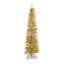 National Tree Company Champagne Gold Tinsel Tree-1129618725
