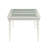 Maverick Platinum Finish Dining Table
